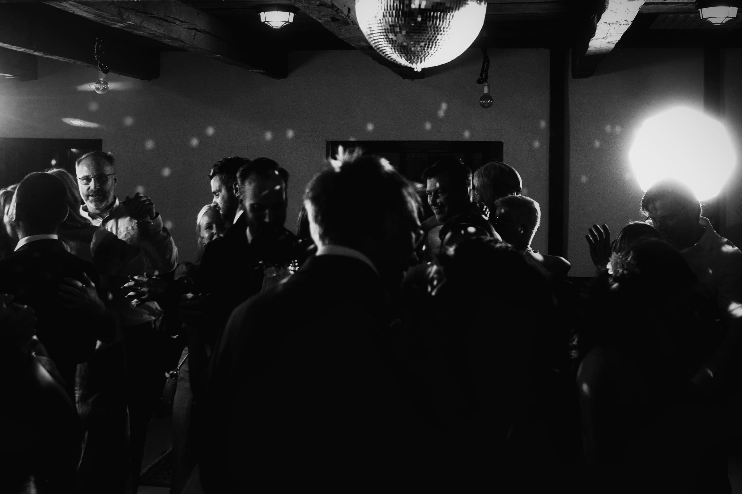 Dansgolv under en företagsfest